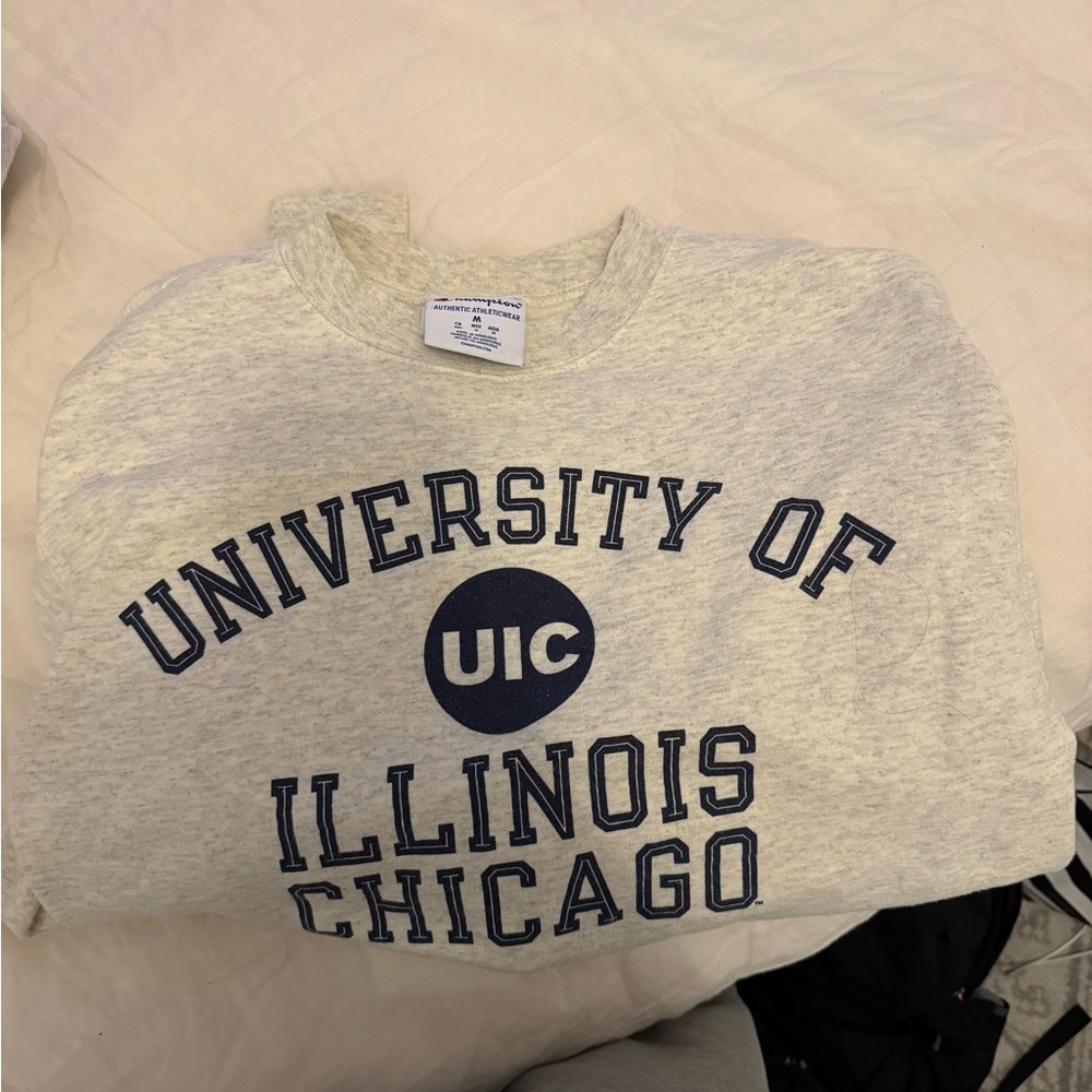 Champion university of illinois at chicago UIC sweatshirt